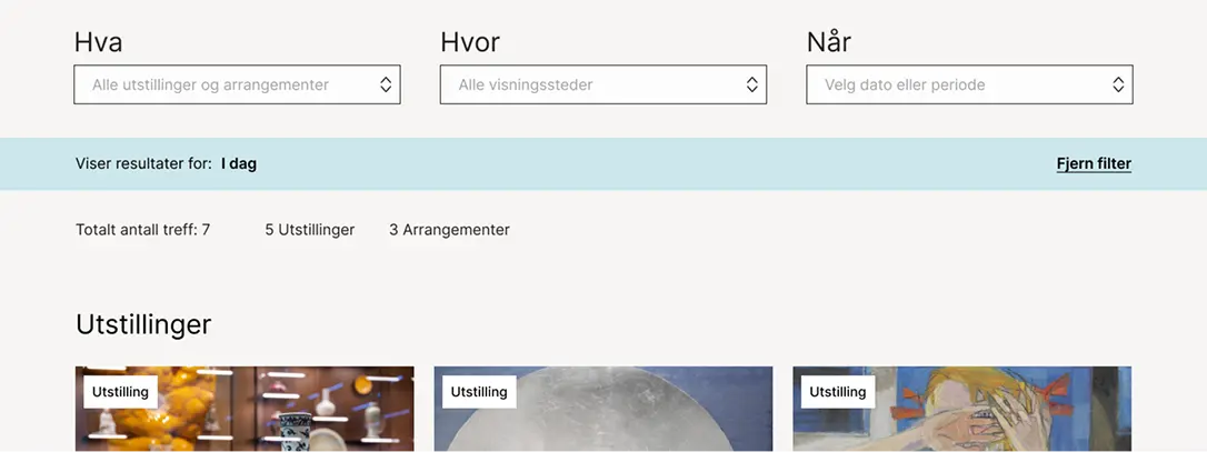 Nasjonalmuseet hifi utstillinger